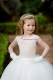 Beading Sleeveless Tulle Floor-Length Flower Girl Dress