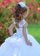 White Flower Girl Dress