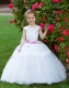 White Flower Girl Dress